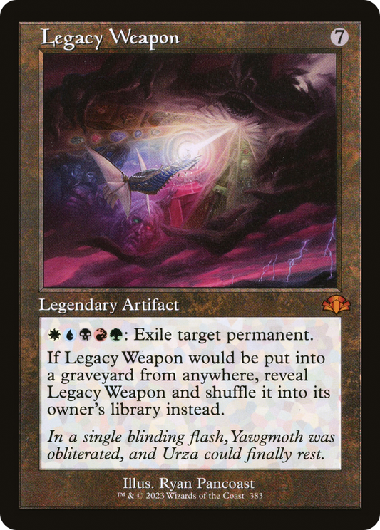 Legacy Weapon (Retro) [Dominaria Remastered] Foil