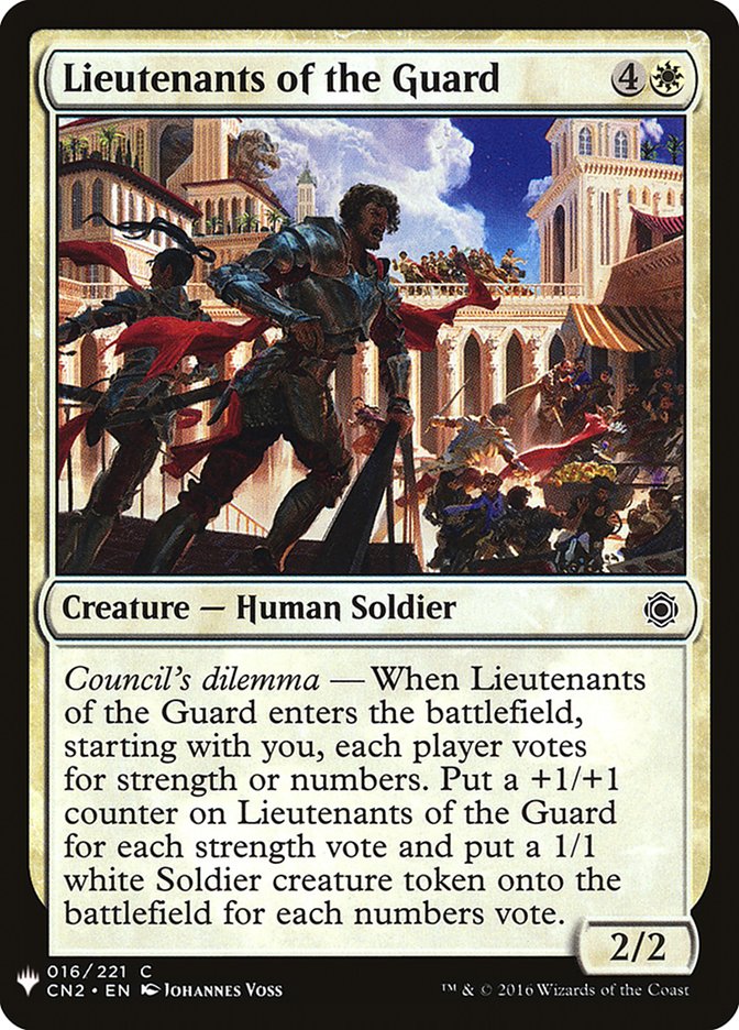 Lieutenants of the Guard [Mystery Booster] | Silver Goblin