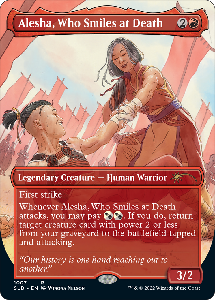 Alesha, Who Smiles at Death [Secret Lair Drop Series] Foil