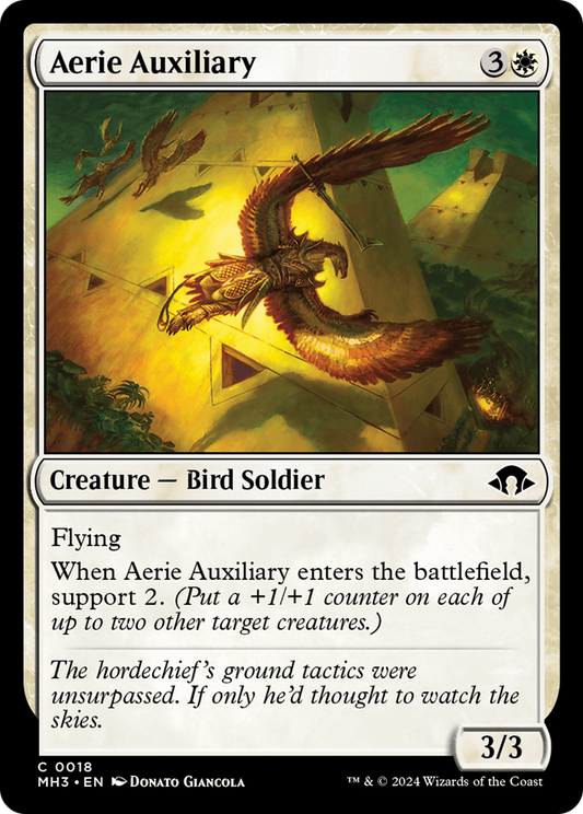 Aerie Auxiliary [Modern Horizons 3] Foil