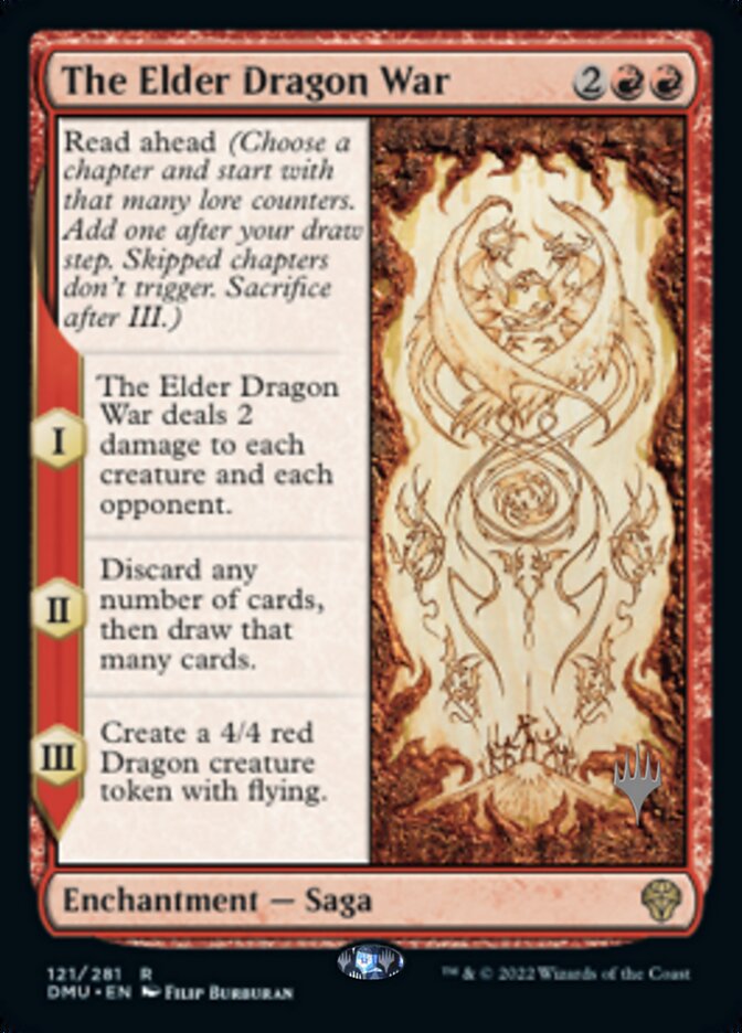 The Elder Dragon War (Promo Pack) [Dominaria United Promos] | Silver Goblin