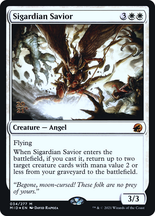 Sigardian Savior [Innistrad: Midnight Hunt Prerelease Promos]