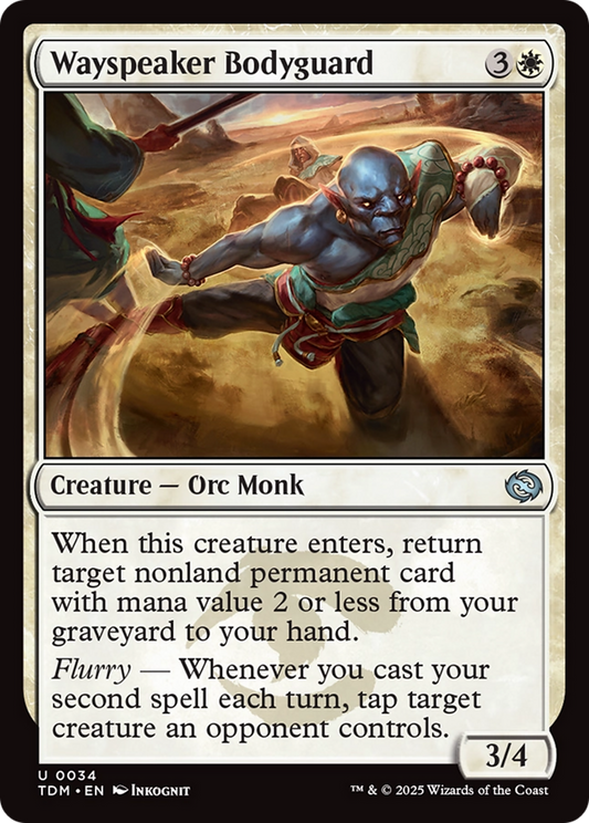 Wayspeaker Bodyguard (034) - Tarkir: Dragonstorm