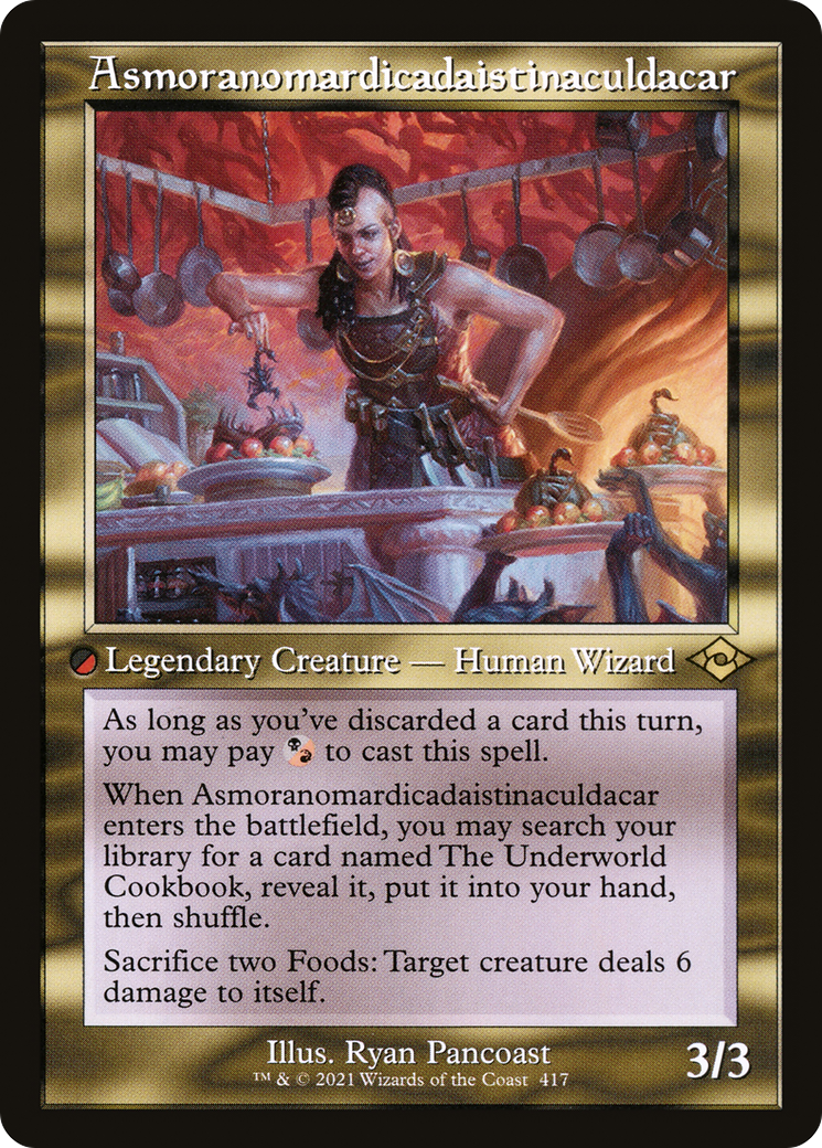 Asmoranomardicadaistinaculdacar (Retro) [Modern Horizons 2] Foil