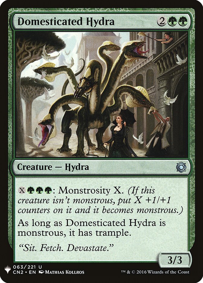 Domesticated Hydra [Mystery Booster] | Silver Goblin