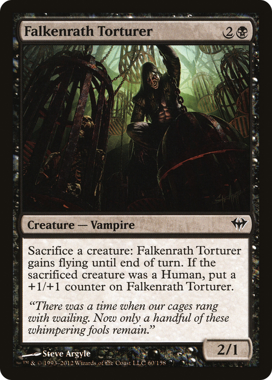 Falkenrath Torturer [Dark Ascension] Foil