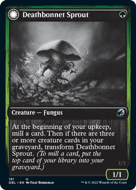 Deathbonnet Sprout // Deathbonnet Hulk [Innistrad: Double Feature] Foil