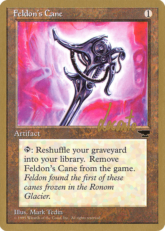 Feldon's Cane (Michael Loconto) [Pro Tour Collector Set] | Silver Goblin