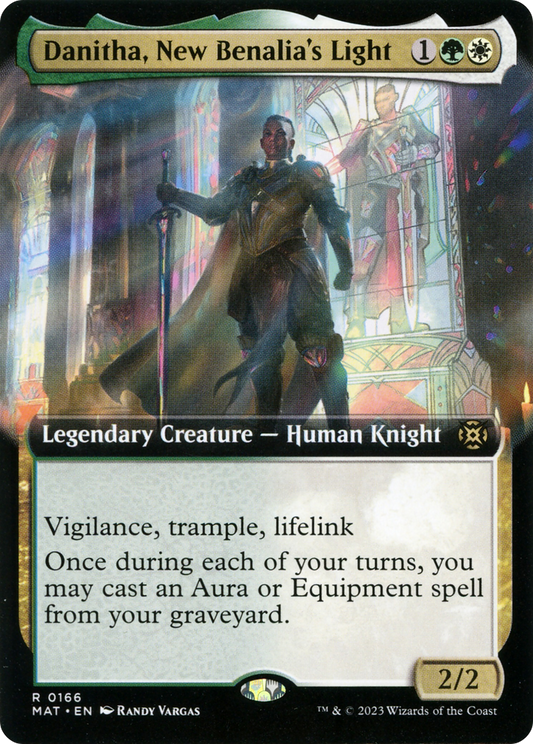 Danitha, New Benalia's Light (Extended Art) [March of the Machine: The Aftermath] Foil