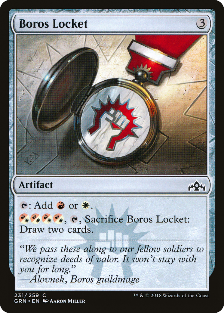 Boros Locket [Guilds of Ravnica] | Silver Goblin