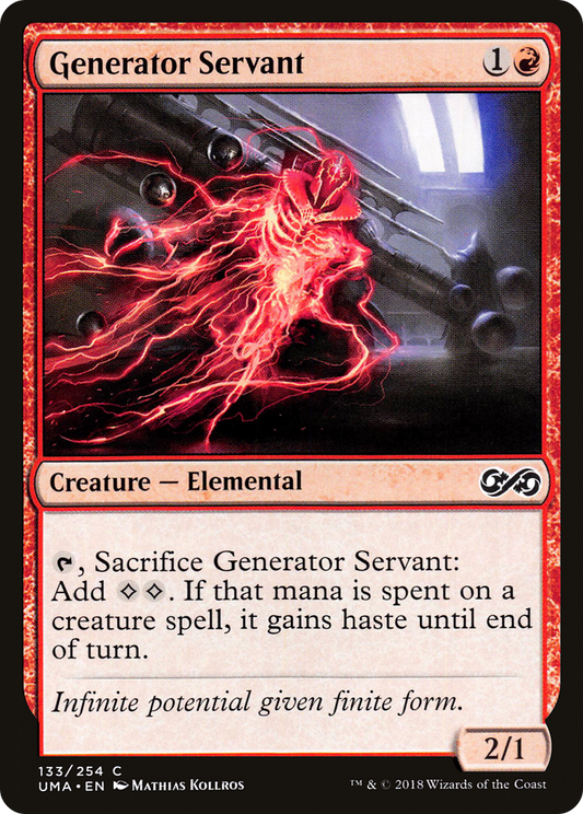 Generator Servant (133) - Ultimate Masters Foil