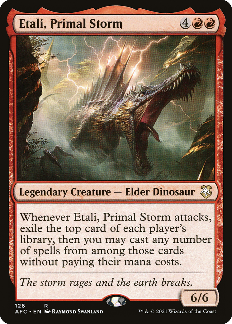 Etali, Primal Storm [Dungeons & Dragons: Adventures in the Forgotten Realms Commander]