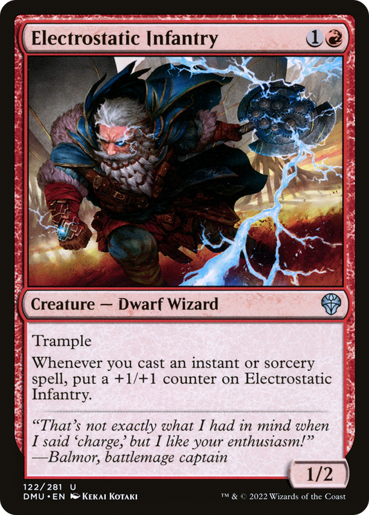 Electrostatic Infantry [Dominaria United] Foil