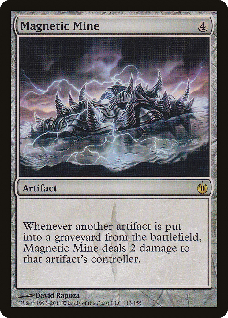 Magnetic Mine [Mirrodin Besieged] Foil