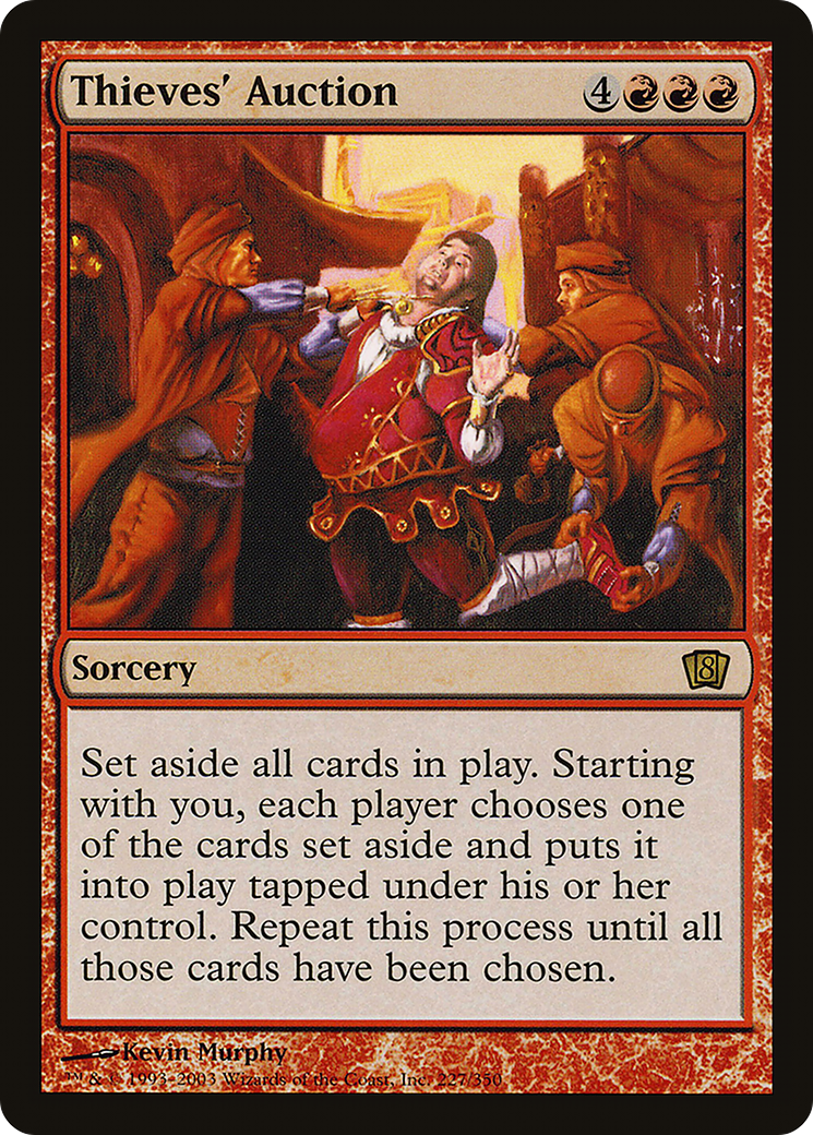 Thieves' Auction (227) Foil - Eighth Edition