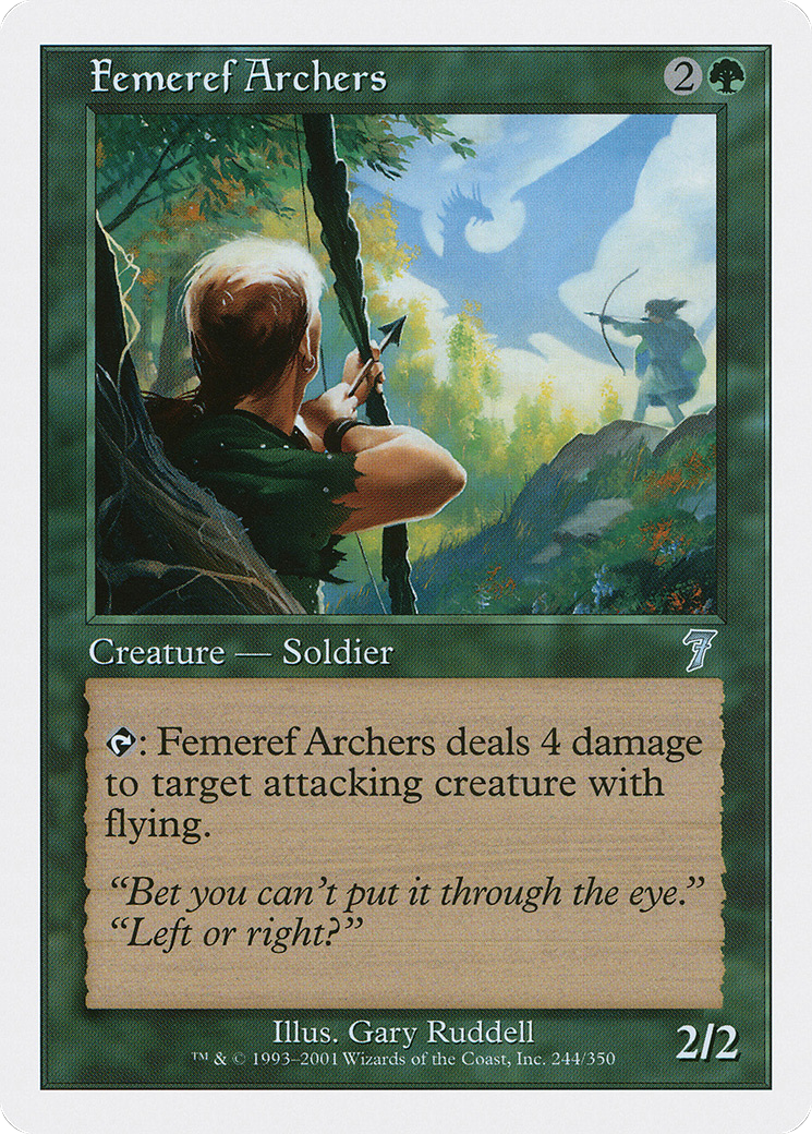 Femeref Archers (244) - Seventh Edition