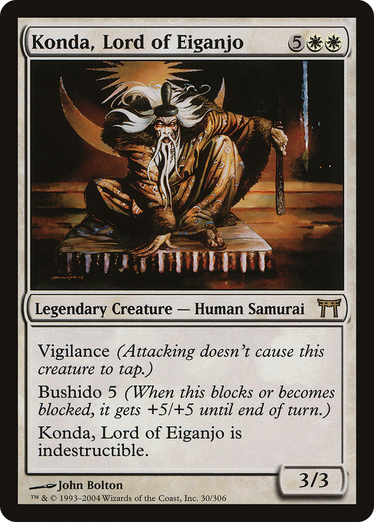 Konda, Lord of Eiganjo (030) Foil - Champions of Kamigawa