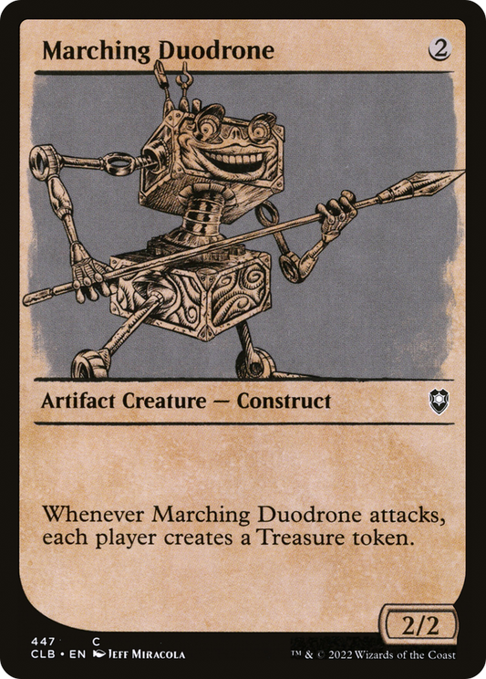 Marching Duodrone (Showcase) [Commander Legends: Battle for Baldur's Gate] Foil