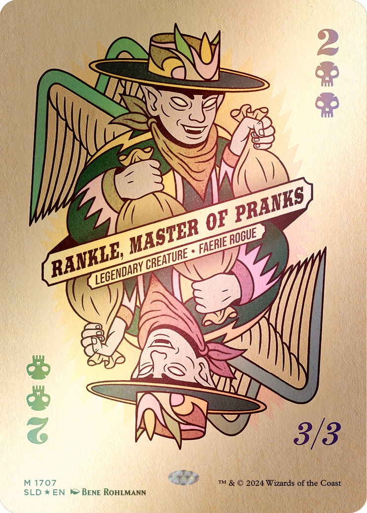 Rankle, Master of Pranks (Rainbow Foil) [Secret Lair Drop Series] | Silver Goblin