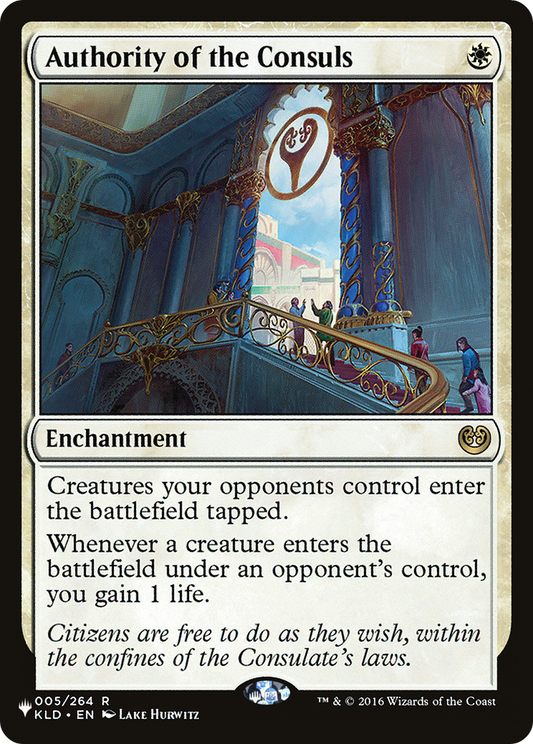 Authority of the Consuls (KLD-5)