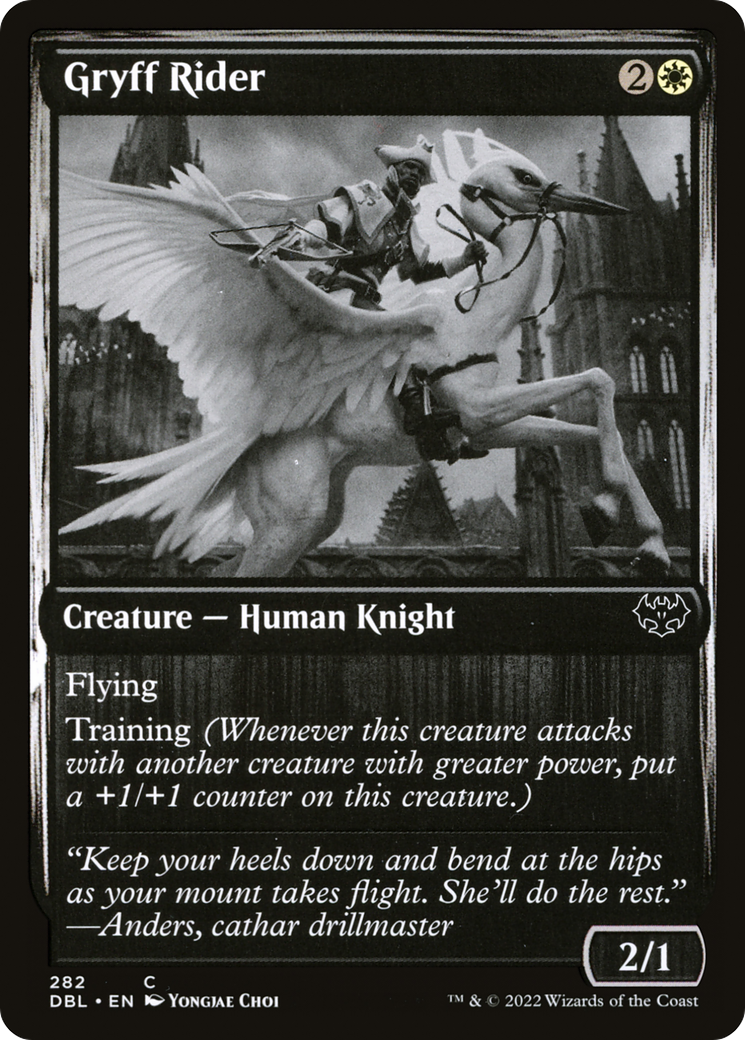 Gryff Rider [Innistrad: Double Feature] Foil