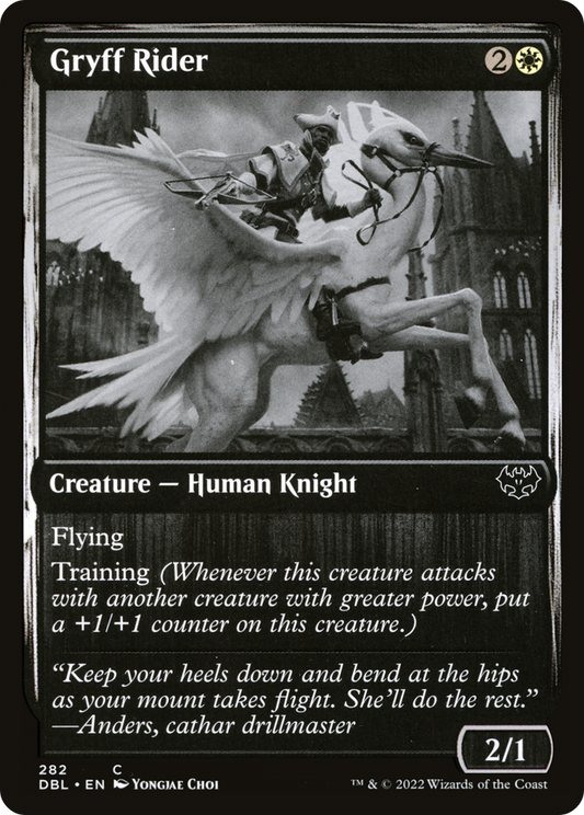 Gryff Rider [Innistrad: Double Feature] Foil