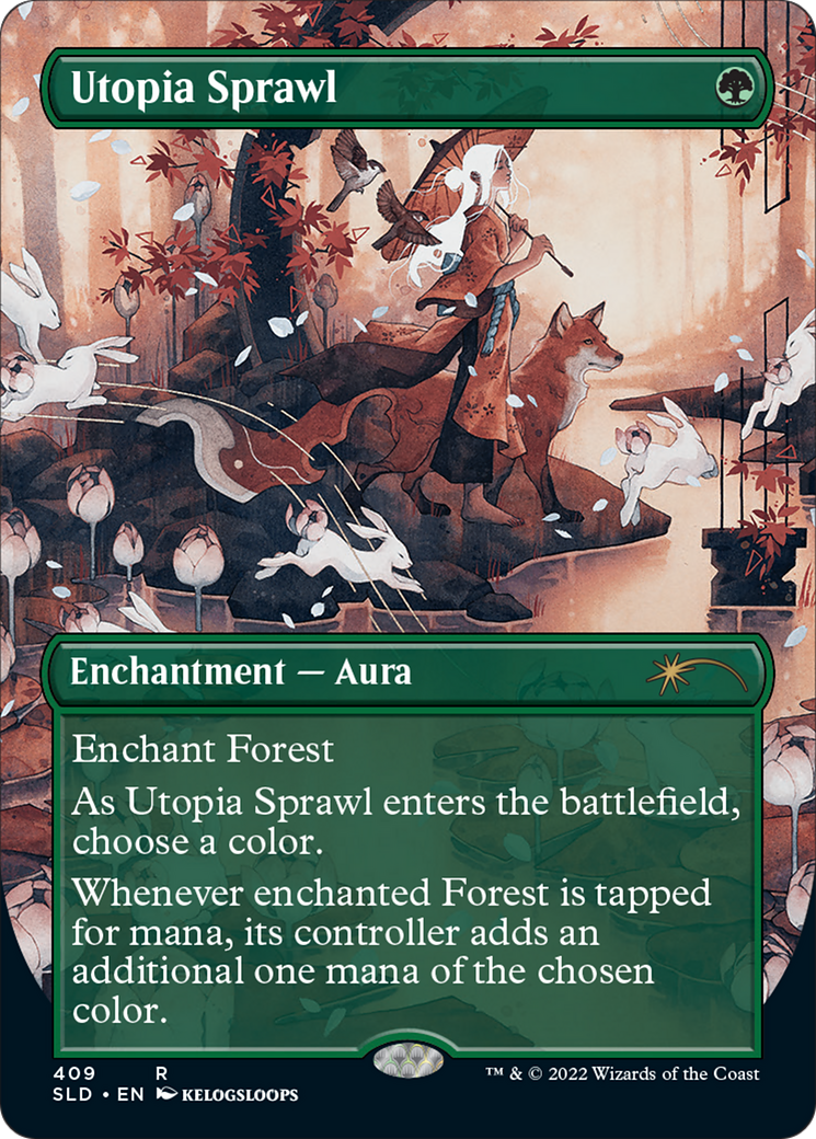 Utopia Sprawl (Borderless) [Secret Lair Drop Series] Foil