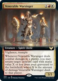 Venerable Warsinger (Extended Art) [Strixhaven: School of Mages] | Silver Goblin