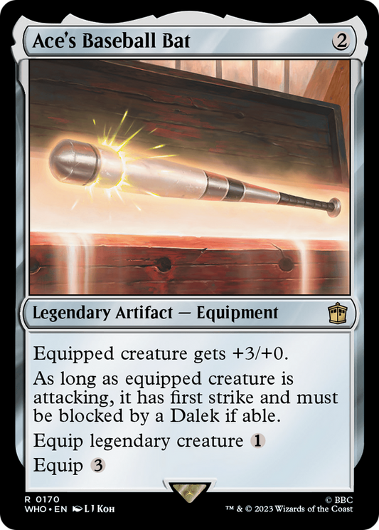 Ace's Baseball Bat [Doctor Who] Foil