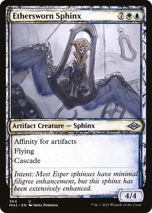 Ethersworn Sphinx (Sketch) [Modern Horizons 2] Foil
