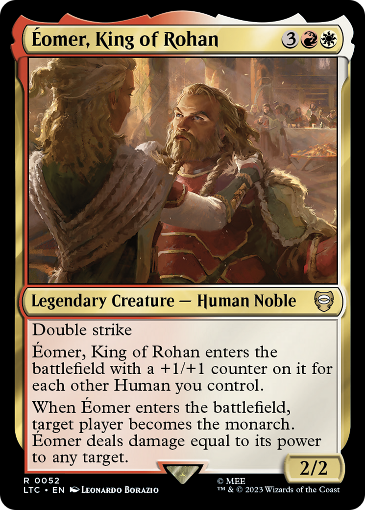 Eomer, King of Rohan [The Lord of the Rings: Tales of Middle-Earth Commander] Foil