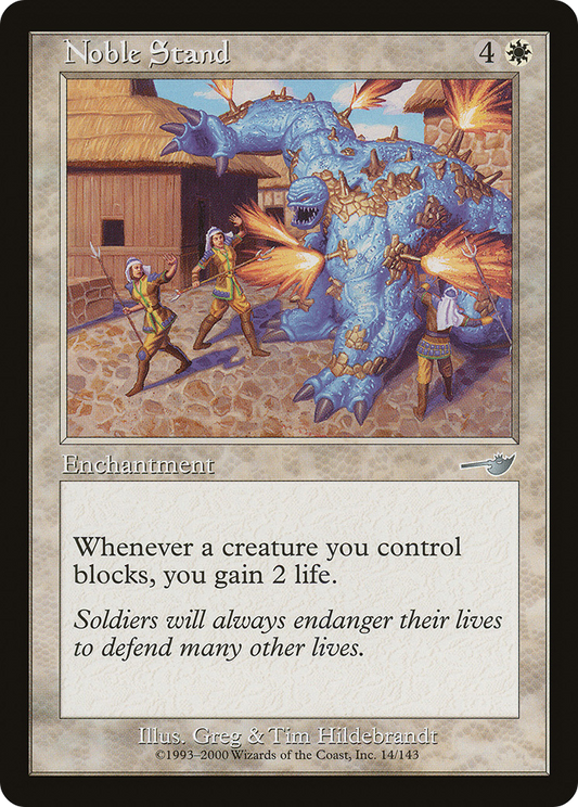 Noble Stand [Nemesis] Foil