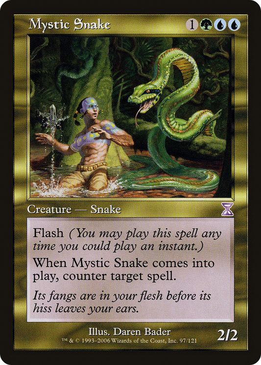 Mystic Snake [Time Spiral Timeshifted] Foil