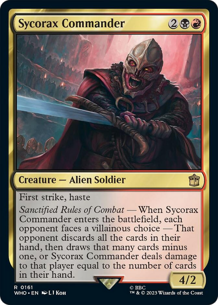 Sycorax Commander [Doctor Who] | Silver Goblin