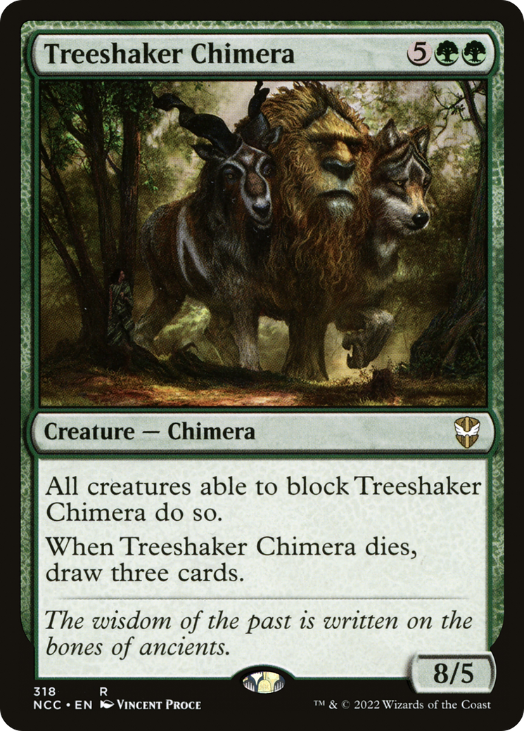 Treeshaker Chimera [Streets of New Capenna Commander] | Silver Goblin