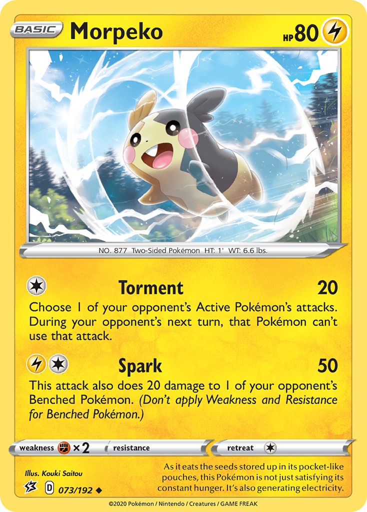 Morpeko (073/192) [Sword & Shield: Rebel Clash] | Silver Goblin