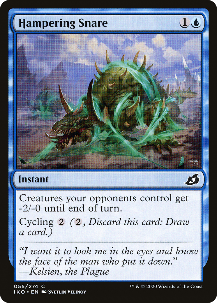 Hampering Snare [Ikoria: Lair of Behemoths] Foil