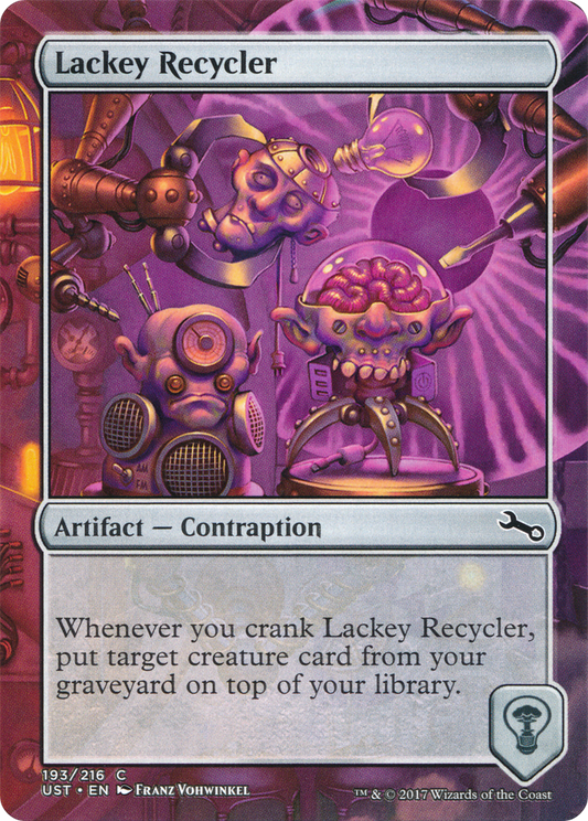 Lackey Recycler [Unstable] Foil