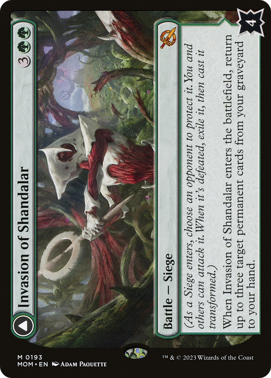 Invasion of Shandalar // Leyline Surge [March of the Machine] Foil