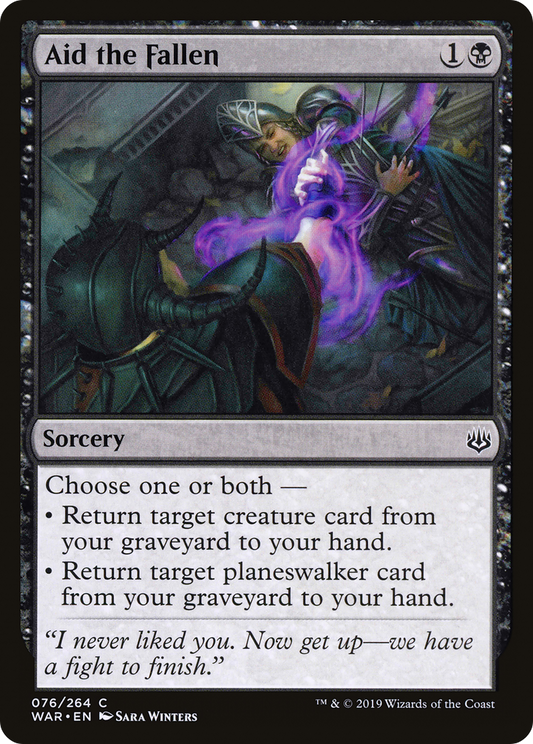Aid the Fallen [War of the Spark] Foil