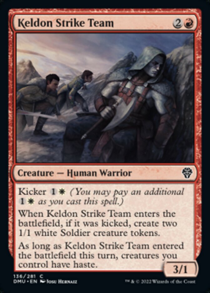 Keldon Strike Team [Dominaria United] | Silver Goblin