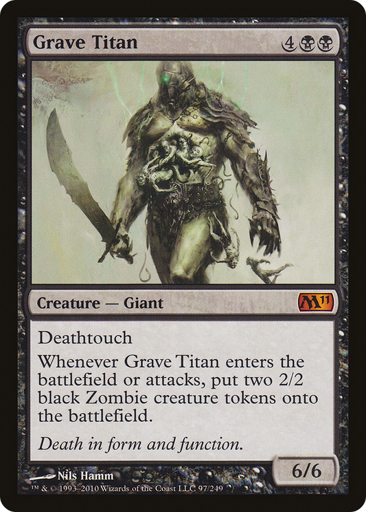 Grave Titan [Magic 2011] Foil