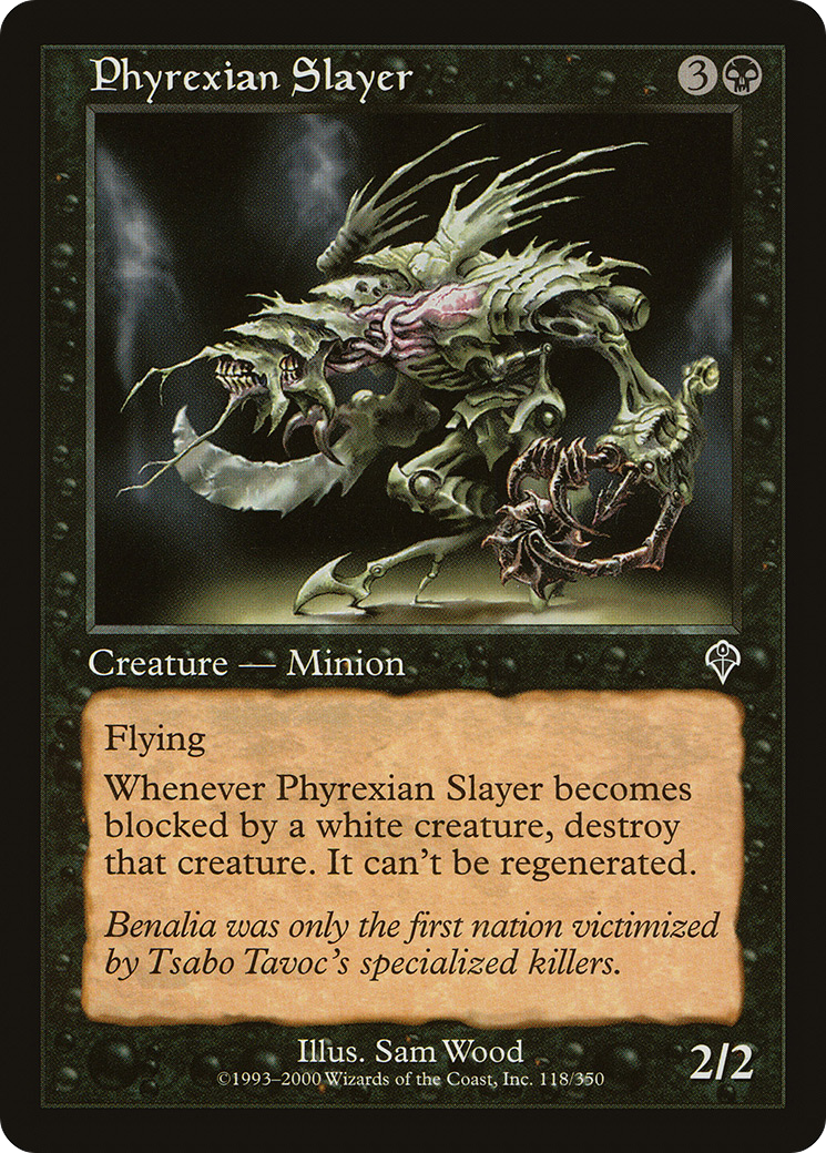 Phyrexian Slayer [Invasion] Foil
