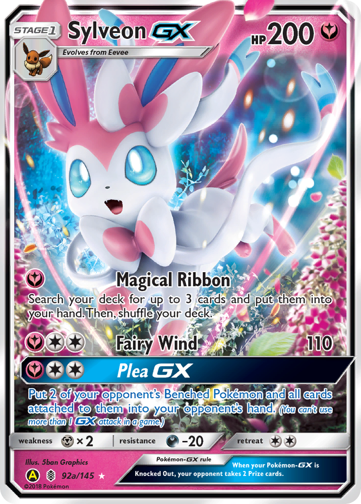 Sylveon GX (92a/145) [Alternate Art Promos] | Silver Goblin