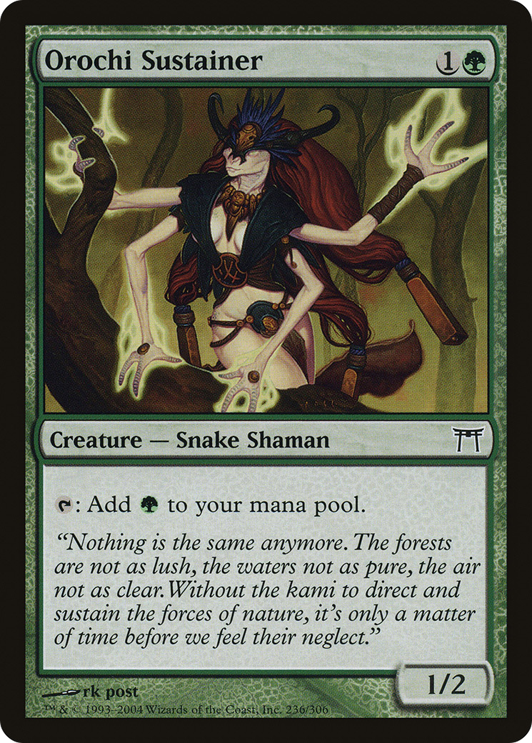 Orochi Sustainer [Champions of Kamigawa] Foil