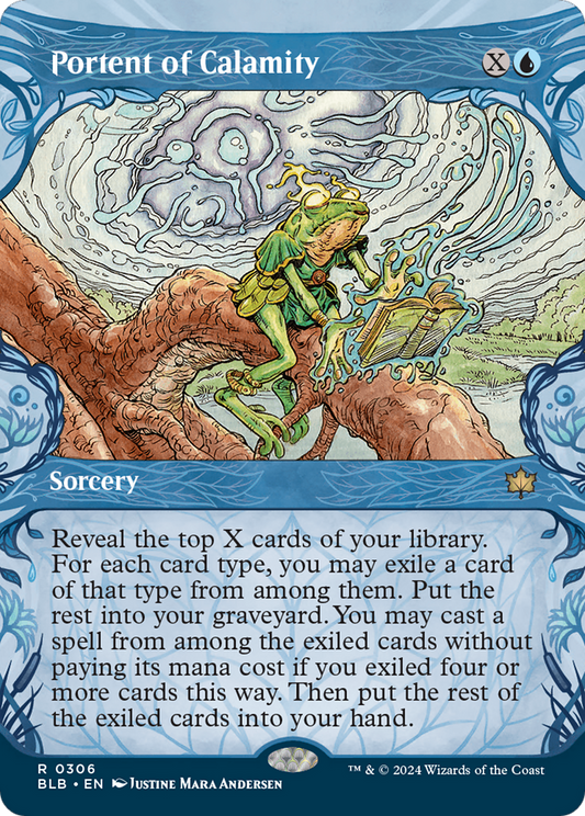 Portent of Calamity: (Showcase)(Borderless) (306)