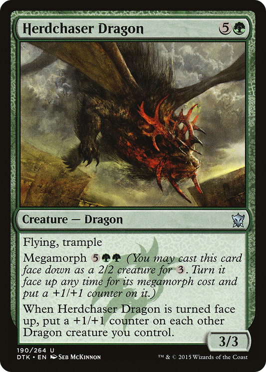 Herdchaser Dragon [Dragons of Tarkir] Foil