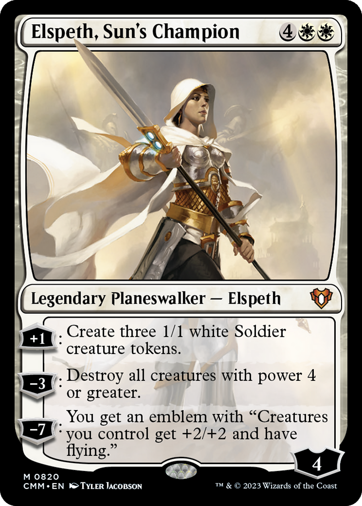 Elspeth, Sun's Champion [Commander Masters] | Silver Goblin