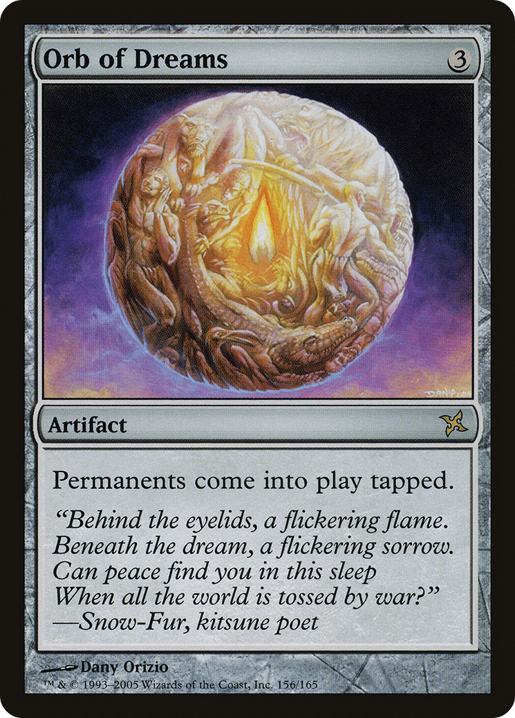 Orb of Dreams [Betrayers of Kamigawa] Foil