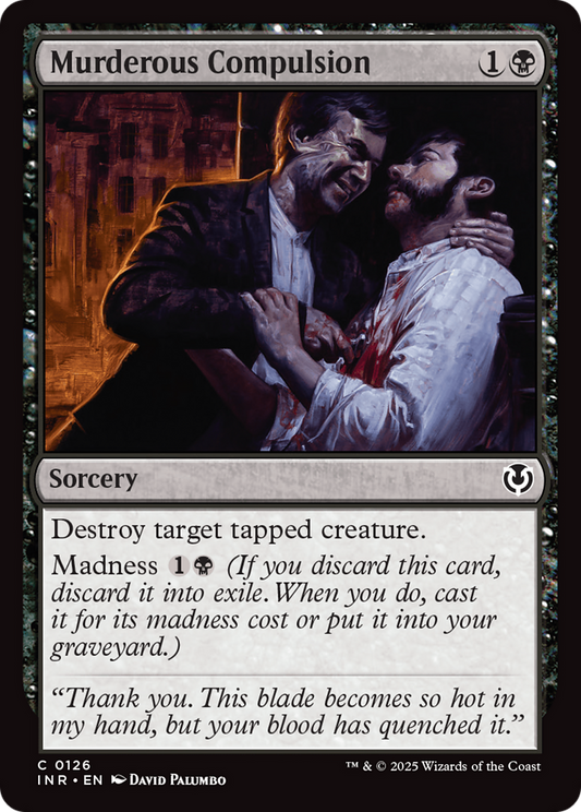 Murderous Compulsion Foil (126) - Innistrad Remastered